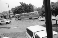 Image of sheet 19940430 photo 4: Ueberschwemmung in Managua. Auto fahren durch Hochwasser. Frauen und Männer an Sitzung über Kleinkredite im Rotativverfahren in Masaya La Concepcion. Swissaid Projekt. Mulukkuku: Asamblea Sandinista wird gewählt. Urne ist Plastikkübel. In der Schreinerei der Frauenkooperative MLO. Maria Luisa Ortiz Mulukkuku Nicaragua 1994