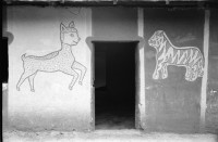 Image of sheet 19940700 photo 30: Hauswand bemalt Mural. Nicaragua 1994