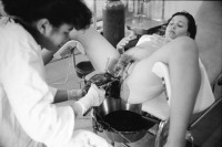 Image of sheet 19940810 photo 6: frtsg. Geburt im Gebärsaal Spital