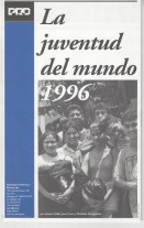 Image of sheet 19950170 photo 17: Angehörige einer lokalen Folkstanzgruppe protestieren gegen die Rückgabe der Liegenschaft an einen früherer Somozisten. Esteli Nicaragua 1995 √ Dance group Gruppenbild students art dancer Tänzer Studentinnen Kultur Culture Centro de Cultura 

Young members of a Nicaraguan folklore dance group
