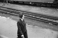 Image of sheet 19950440 photo 18: Eröffnung Monat der Photographie mit Macek und Bürgermeister.Zugreise Iren Stehli Susanne Roth Abfahrt Zugführer