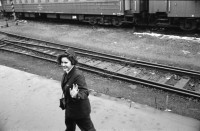 Image of sheet 19950440 photo 19: Eröffnung Monat der Photographie mit Macek und Bürgermeister.Zugreise Iren Stehli Susanne Roth Abfahrt Zugführer