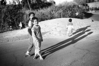 Image of sheet 19960010 photo 30: Arab kids on the street. 
shadow

Nuweiba (Egyptian Arabic: نويبع, IPA: [neˈweːbeʕ]) is a coastal town in the eastern part of Sinai Peninsula, Egypt. Located on the coast of the Gulf of Aqaba.