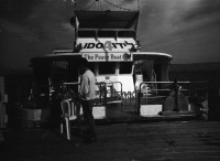 Image of sheet 19960100 photo 9: Maaborot Kibbutz mit selbstgemachtem Kleinbus für Rentner Speisesaal Tiberias The Peace Boat mit russischer Einwanderin. Kibbutz Yasuur Palästinenser innen arbeiten in der Socken Fabrik Schreiner sitzend arbeitende in Spielzeugproduktion Kibbutzim und Hundeim kleinen Laden ohne Geld Spiegel und Lavabos im Speisesaal Die Schweizerin Barbara und ihr Mann vor ihrem Haus. Arbeiter in der computerisierten Socken fabrik Gruppenbild Maschienen. Israel 1996
Ma'abarot is a kibbutz in Israel. Founded in 1932, today it has a population of approximately 850 people, and is under the jurisdiction of Hefer Valley Regional Council.
A kibbutz (Hebrew: קִבּוּץ / קיבוץ, lit. "gathering, clustering"; plural kibbutzim) is a collective community in Israel that was traditionally based on agriculture. Today, farming has been partly supplanted by other economic branches, including industrial plants and high-tech enterprises.[1] Kibbutzim began as utopian communities, a combination of socialism and Zionism. In recent decades, some kibbutzim have been privatized and changes have been made in the communal lifestyle. A member of a kibbutz is called a kibbutznik (Hebrew: קִבּוּצְנִיק).

Yas'ur (Hebrew: יַסְעוּר, lit. petrel) is a kibbutz in northern Israel. Located east of Acre in the Western Galilee, it falls under the jurisdiction of Mateh Asher Regional Council. In 2006 it had a population of 287.

The kibbutz was established in 1949 by immigrants from England and Hungary who were members of the Zionist Socialist youth movement Hashomer Hatzair