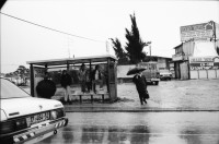Image of sheet 19960181 photo 4: bis 4 Regenschauer aus Fahrzeug in Tel Aviv Im Restaurant in Freiburg Feier und Akt für 10 Jahre Tod von Yvan Leyvraz Maurice Demierre Berndt Koberstein und Yoel Fieux Mutter Nr. 20-23 Schweiz 1996