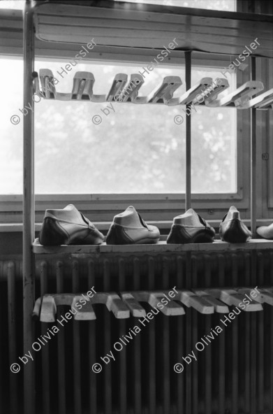 Image of sheet 19960350 photo 25: Worker in a shoe factory when polishing shoes