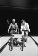 Image of sheet 19960420 photo 15: Fahrradwerstatt Tandem Sexshop in Tankstelle Im stillgelegten Stahlwerk Monteforno der Von Roll in Bodio, Schweiz. 05.96

Out of: 
Schichtwechsel, Rotpunktverlag 
Jour ouvrable , Edition d'en bas
Per chi suona la sirena, Editione Casagrande
SMUV UNIA