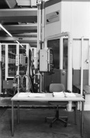 Image of sheet 19960430 photo 4: Bei ABB Baden Turbolader produktion ABB Turbo Systems Ltd. 5401 Baden Peter Meier Sales and Distribution ZVS -1 Tel. 56 205 66 31Monica Biondi Baden Aargau 1996
1891 ist ein denkwürdiges Jahr. Charles E. Brown und Walter Boveri gründen die Brown, Boveri & Cie. in Baden. Es beginnt eine eindrückliche Erfolgsgeschichte, die nachhaltige Spuren in der Schweizer Wirtschaft hinterlässt. Das elektrotechnische Unternehmen vollbringt eine Pionierleistung nach der anderen, erschliesst sich neue Märkte und wächst in einem Tempo, dass einem der Atem stockt
The company in its current form was created in 1988, but its history spans over 120 years.  ABB’s success has been driven particularly by a strong focus on research and development.  The company maintains seven corporate research centers around the world and has continued to invest in R&D through all market conditions.