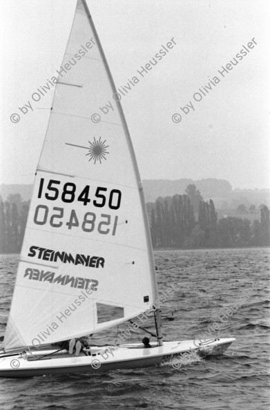 Image of sheet 19960590 photo 26: Laser Regatta auf dem Bodensee Segeln Sport für ASVZ Postkarten