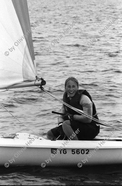 Image of sheet 19960620 photo 12: Laser segeln Segelboot auf dem Bodensee