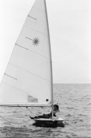 Image of sheet 19960620 photo 23: Laser segeln Segelboot auf dem Bodensee