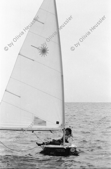 Image of sheet 19960620 photo 23: Laser segeln Segelboot auf dem Bodensee