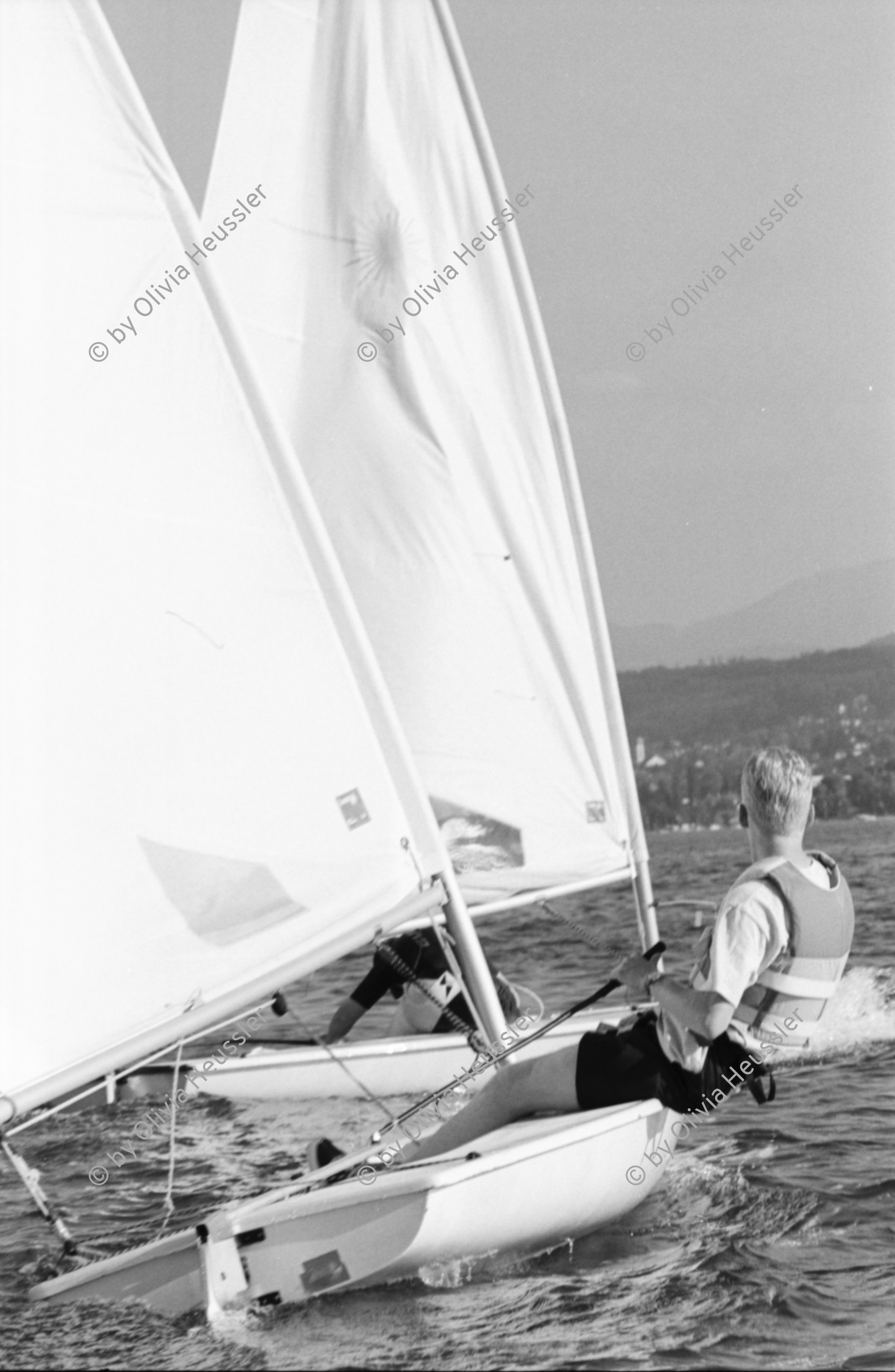Image of sheet 19960630 photo 14: Segeln Segelboot Laser auf dem Zürichsee Zürich 1996
Während dem ASVZ- Junioren ZSC-Laser- Training auf dem Zürcher See. Schweiz 07.96 Zürich 1996 √ Schweiz Switzerland swiss sailing sailor on the lake Zurich sports yachting