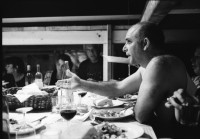 Image of sheet 19960780 photo 11: frtsg. Akko Theater Bahnhof Zürich Esstisch für 40 Personen. Essen