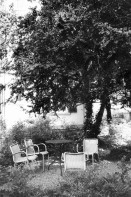 Image of sheet 19980050 photo 12: Gartenstühle stehen unter den Bäumen im Garten des Frauenheim des GFZ 04.98
Garden chairs in the garden of the woman home shelter
Der GFZ (Gemeinnützige Frauenverein Zürich) setzt sich seit 1885 für die Anliegen von Frauen, Kindern und Familien ein.
The GFZ (Charitable Women's Association Zurich) is made since 1885 to address the concerns of women, children and families

Zürich 04.98 Schweiz  Switzerland Europe

© 1998, Olivia Heussler √
