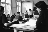 Image of sheet 19980060 photo 33: Küche im Frauenheim des Gemeinnützigen Frauenvereins Zürich. 04.98
Der GFZ (Gemeinnützige Frauenverein Zürich) setzt sich seit 1885 für die Anliegen von Frauen, Kindern und Familien ein.
The GFZ (Charitable Women's Association Zurich) is made since 1885 to address the concerns of women, children and families
young student house center shelter home kitchen woman frau küche haus Zentrum Pension 
Zürich 04.98 Schweiz Switzerland Europe

© 1998, Olivia Heussler √