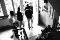 Image of sheet 19980070 photo 37: Syoung student house center woman frau student female haus Zentrum