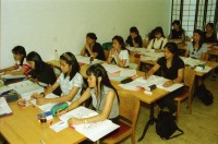 Image of sheet 19980160 photo 17: Karl der Grosse Deutschunterricht für Thailänderinnen Fahne