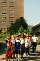 Image of sheet 19980200 photo 36: Hardau Kinder Gruppe Zürich 05.98  Zürich, Schweiz Switzerland Europe 
© 1998, Olivia Heussler √
children Gruppenbild Kindergarten