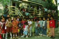 Image of sheet 19980240 photo 13: Quartierhaus Kreis fünf 5 Amt für Soziokultur 05.98 Zürich, Schweiz Switzerland Europe kids playground animation children youth Jugendliche
nr. 18 mit silvia grilles links unten.