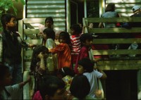 Image of sheet 19980240 photo 14: Quartierhaus Kreis fünf 5 Amt für Soziokultur 05.98 Zürich, Schweiz Switzerland Europe kids playground animation children youth Jugendliche
nr. 18 mit silvia grilles links unten.