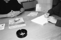 Image of sheet 19980330 photo 19: GWA Kreis 4 Christa Camponovo und Dani Fels Gemeinwesenarbeit