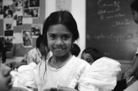 Image of sheet 19980360 photo 32: frtsg. Quartierhaus Kreis 5 tamilische Kinder lernen deutsch Jugendliche aus Ex-Jugoslawien Silvia Grilles 19