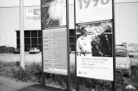 Image of sheet 19980390 photo 31: Locarno Filmfestival UBS Plakat Ken Loach Piazza Nacht Tessin