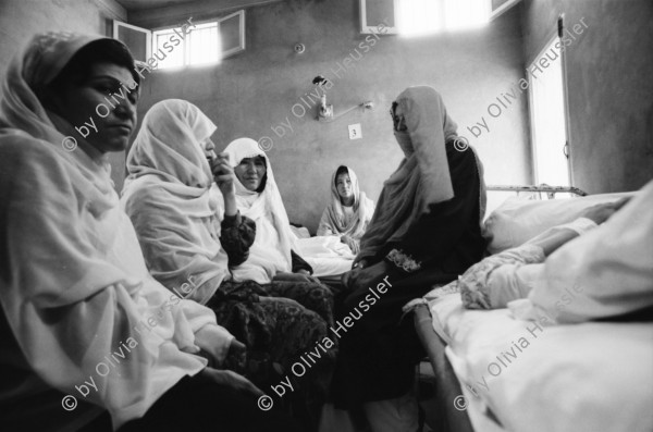 Image of sheet 20010071 photo 15: Two Hazara girls with Leishmaniasis a disease caused by protozoan parasites Mehr Abad, Pakistan Quetta Baluchistan, 2001.
Zwei Hazara Mädchen mit Leishmaniose. 

ONE TIME NON EXCLUSIVE EDITORIAL RIGHTS ONLY- NO ARCHIVING-NO THIRD PARTY DISTRIBUTION