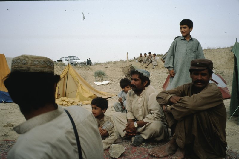 Image of sheet 20013014 photo 1: Expedition on Mount Chiltan with Boy Scouts, (Koh-i-Chiltan) of the Sulaiman Mountains, in the Quetta District of Balochistan Province, Pakistan 2001.