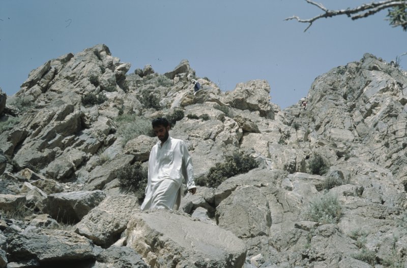 Image of sheet 20013014 photo 6: Expedition on Mount Chiltan with Boy Scouts, (Koh-i-Chiltan) of the Sulaiman Mountains, in the Quetta District of Balochistan Province, Pakistan 2001.