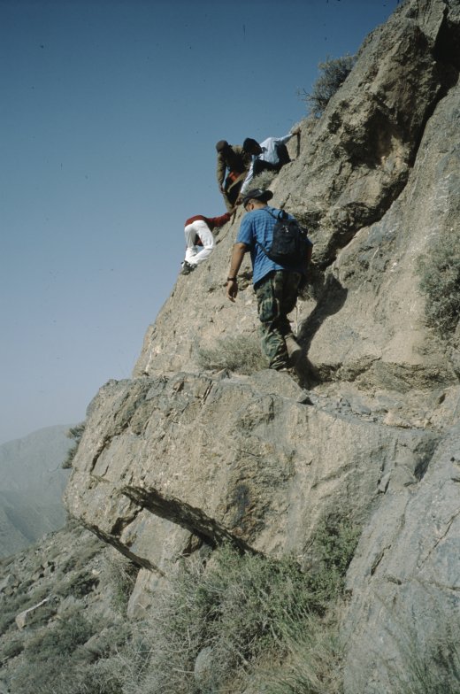 Image of sheet 20013014 photo 7: Expedition on Mount Chiltan with Boy Scouts, (Koh-i-Chiltan) of the Sulaiman Mountains, in the Quetta District of Balochistan Province, Pakistan 2001.
