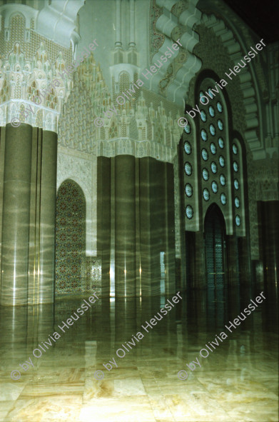 Image of sheet 20020060 photo 18: Wasserträger traditionell 
König Hassan Moschee Alis 
Taubenschwarm