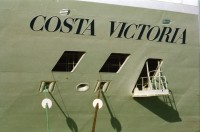 Image of sheet 20020080 photo 18: Personal Bedienung  Köche auf dem Kreuzfahrtschiff der Costa Viktoria
Alis Heussler Ferien Schifffahrt kreuzfahrt Hafen von Mallorca Touristen Pasagiere