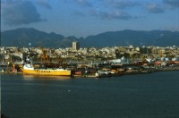 Image of sheet 20020080 photo 29: Personal Bedienung  Köche auf dem Kreuzfahrtschiff der Costa Viktoria
Alis Heussler Ferien Schifffahrt kreuzfahrt Hafen von Mallorca Touristen Pasagiere