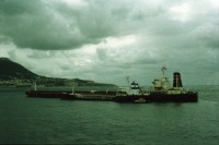 Image of sheet 20020100 photo 37: Personal Bedienung auf dem Kreuzfahrtschiff der Costa Viktoria Arbeiter renovieren 
Die Halbinsel Gibraaltar Touristen mit Feldstecher 
Ferien Schifffahrt kreuzfahrt