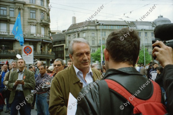 Image of sheet 20020190 photo 9: 1. Mai Demo Demonstration  gegen Busch George Bush