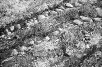 Image of sheet 20020460 photo 12: Gotthard Saumpfad Hospiz Verkehrstafeln Kanton Tessin markierung Tremola Pflasterstein Motorrad Kiosk See mit Denkmal Restaurant Holztor auf Wanderweg