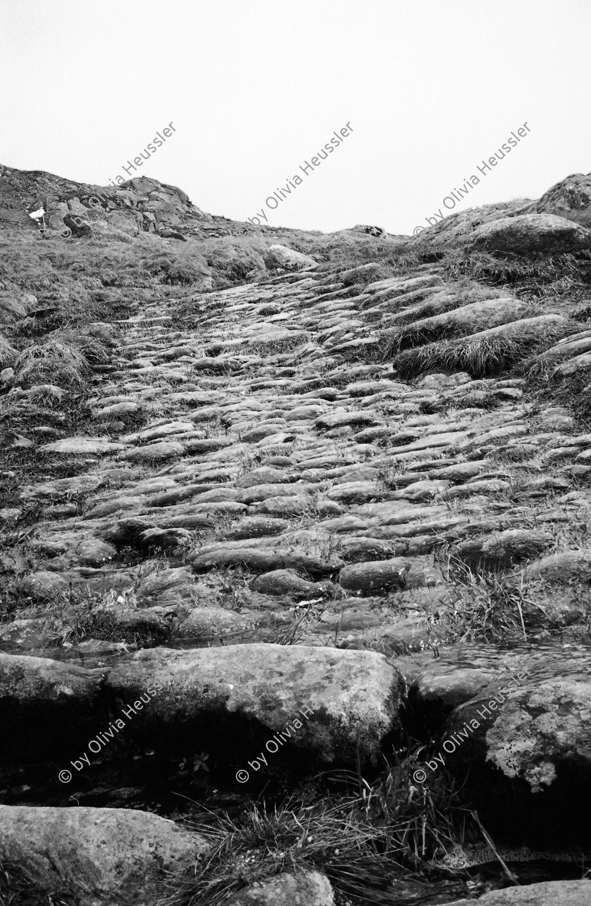 Image of sheet 20020460 photo 16: Gotthard Saumpfad Weg beim Brüggloch. Hospiz Kanton Tessin  auf Wanderweg 2002 schweiz Svizzera Switzerland Europe passo pass säumer pfad stein weg camino path

Aus: Gotthard, das Hindernis verbindet. Werd Verlag 
Exhibition »Via Gotthard«, Leica Camera Galerie Bienne 2003