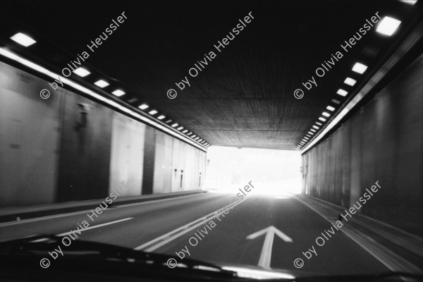 Image of sheet 20020870 photo 21: Eingang Autotunnelportal Nord Tunnel Verkehr Lastwagen Ausgang Sued Leventina Kanton Ticino Aus dem Nobelhotel 'Posta' in Piotta wurde ein Behindertenheim nr. 33 27-34