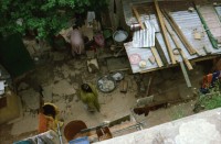 Image of sheet 20030060 photo 12: Murree ist eine Kleinstadt in der Provinz Punjab in Nord-Pakistan in der Region Galyat.
Frauen tragen Krüge mit Wasser auf den Köpfen. Portrait Fässer Buben Knaben Jungen mit Kinderwagen als Transportmittel Spiel mit Ballonen und Blechsoldaten Soldaten zum abschiessen mit einem Luftgewehr