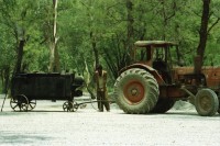Image of sheet 20030150 photo 32: Punjab Islamabad. Streetworkers. Worker. Work. Stone Street construction Arbeiter Männer