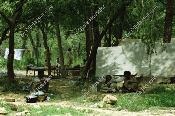 Image of sheet 20030160 photo 6: Pakistan Islamabad 
Afghans in Pakistan (Urdu: افغان مُہاجر, Muhajir Afghans) are refugees who fled Afghanistan during the 1980s Soviet war in their homeland into Pakistan.[2] As of March 2009, some 1.7 million registered Afghan nationals were reported to be still living in Pakistan. They are allowed to work and attend schools in the country until the end of 2012.[1]
Im Flüchtlingslager Slum F-11 leben seit 1985 55'000- 60'000 afghanische Flüchtlinge. Das Lager
Friedrich Neumann Stiftung Jeep Heute stehen auf dem Gelände des ehemaligen Flüchtlingslager moderne teure Wohnungen zum Kauf angeboten.