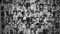 Image of sheet 20050070 photo 6: Die Villa Grimaldi war ein Gelände in Santiago de Chile, auf dem 1975 bis 1988 Oppositionelle der Pinochet-Diktatur gefoltert wurden. Mindestens 4.500 Menschen wurden dort gefoltert und 226 davon umgebracht. Heute befindet sich auf dem Gelände der sogenannte „Park für den Frieden“ (Parque por la Paz Villa Grimaldi), der als Gedenkstätte fungiert.

Villa Grimaldi is considered the most important of DINA’s (Dirección de Inteligencia Nacional, the Chilean secret police) many complexes that were used for the interrogation and torture of political prisoners during the governance of Augusto Pinochet.
Papst Johannes Jean Paul II