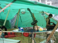 Image of sheet 20050730 photo 0: Occupation Squat housing live youth protest leck of creative camp occupied Switzerland