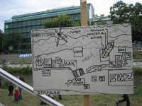 Image of sheet 20050730 photo 12: Occupation Squat housing live youth protest leck of creative camp occupied action creativity Schweiz swiss