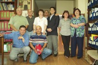 Image of sheet 20051203 photo 29: Victims of human rights violations with Dr. Paz Rojas the vizepresident of Codepu
Santiago de Chile Latinamerica Lateinamerica Human Rights Menschenrechte Pinochet Folter Opfer Southamerica Militärdiktatur Military
Corporación de Promoción y Defensa de los Derechos del Pueblo (CODEPU) es una organización no gubernamental (ONG) chilena, dedicada a la promoción y defensa de los derechos humanos.