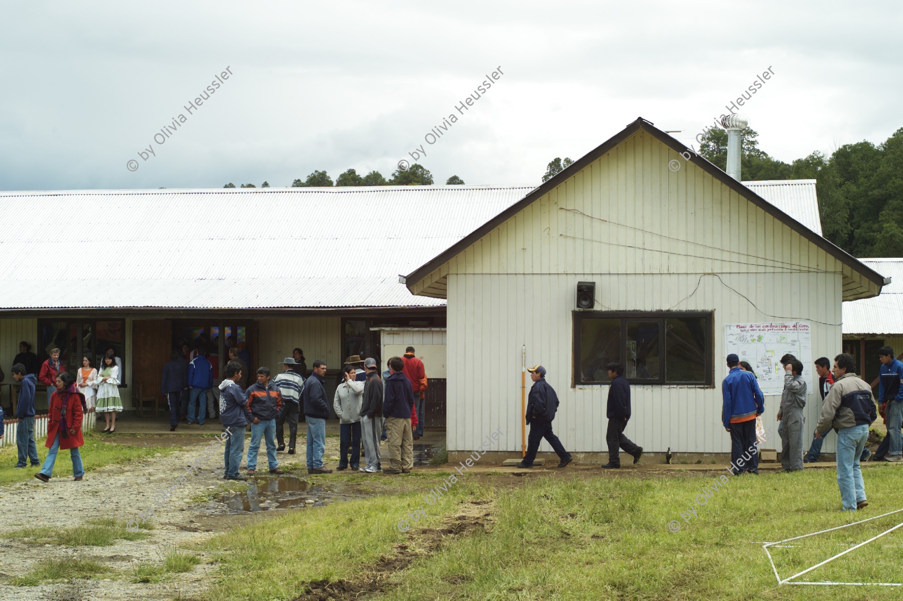 Image of sheet 20051204 photo 24: Liceo Agricola El Llolly Paillaco, Chile 2005.
Internatschule fuer Landwirtschaft