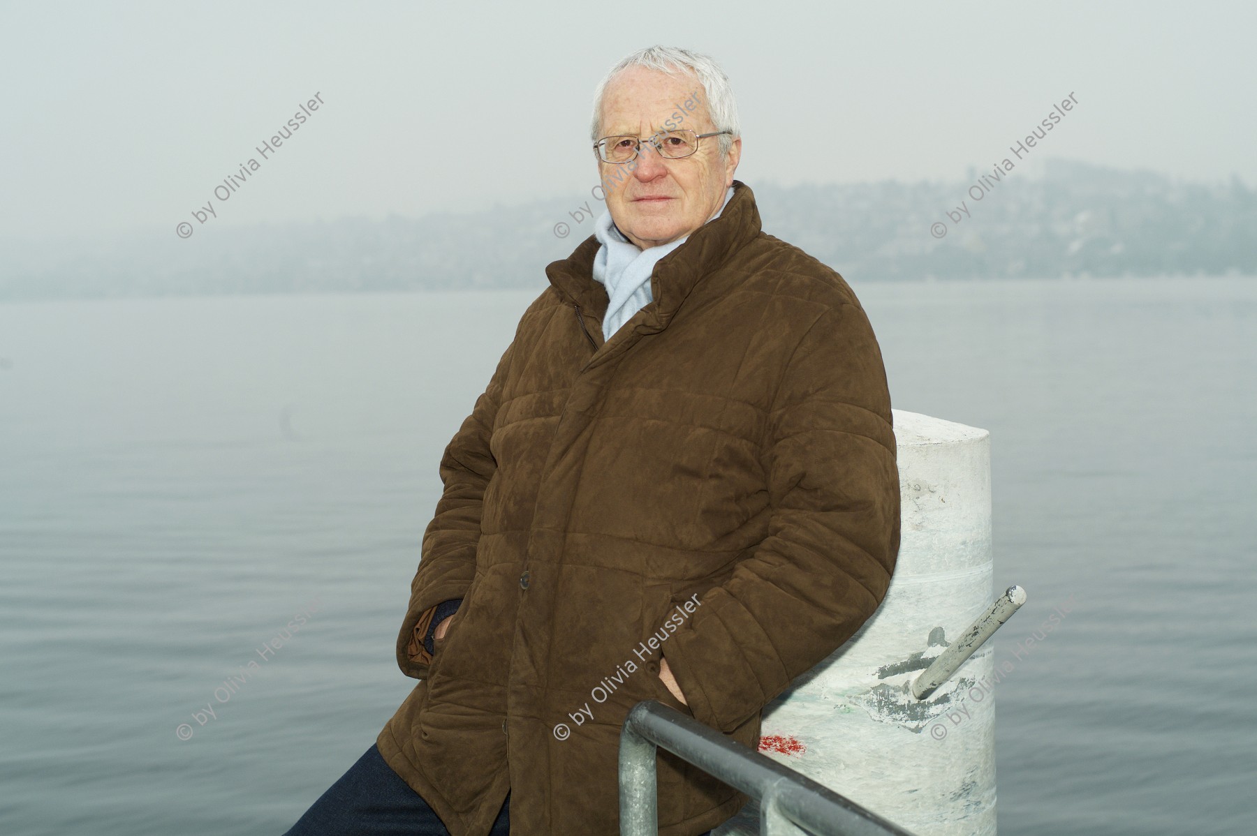 Image of sheet 20060107 photo 508: Portrait Schweizer Schriftsteller Peter Zeindler, Zürich 2006. Schweiz Swiss writer