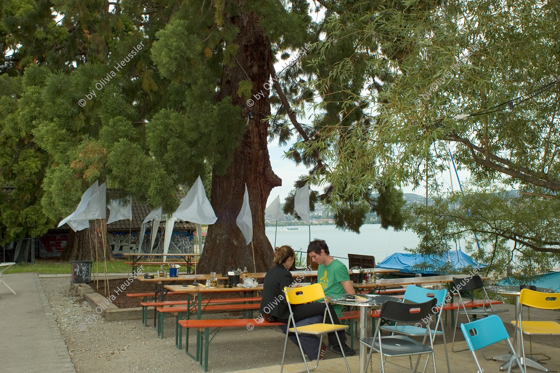 Image of sheet 20060817 photo 667: Rote Fabrik Zürich, Schweiz 2006
Ziegel oh lac. Restaurant am See. Alternativ betrieb